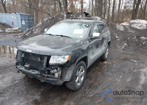 2011 Jeep Grand Cherokee Overland из США, поврежденный, VIN 1J4RR6GT4BC621009